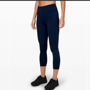 Lululemon Time To Sweat Crop 23"